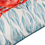 Abstract Blue Cushions - Abersoch Crab Outdoor Cushion Cover Marine Wylder