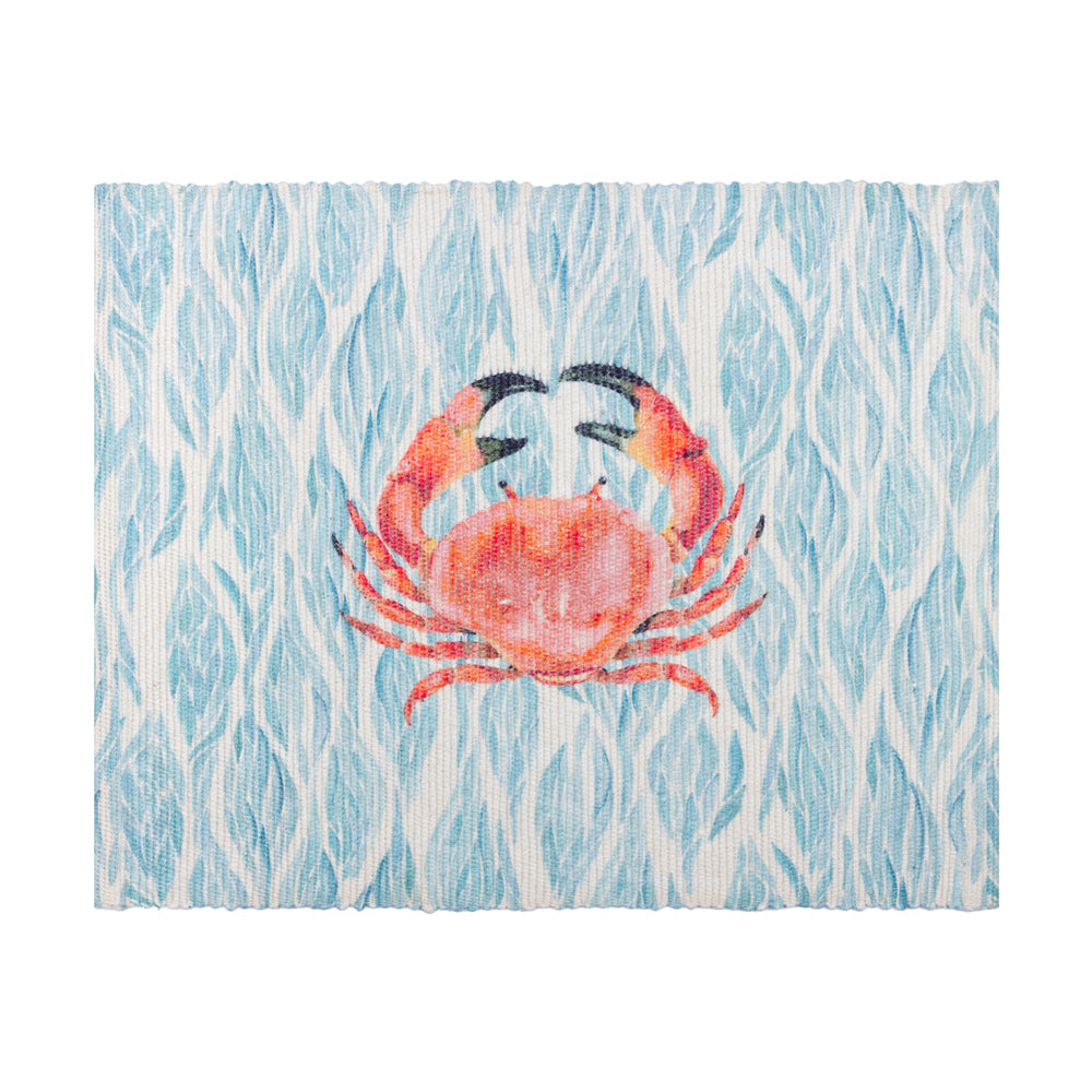 Abstract Blue Kitchen - Abersoch Set of 4 Indoor/Outdoor Placemats Marine Wylder