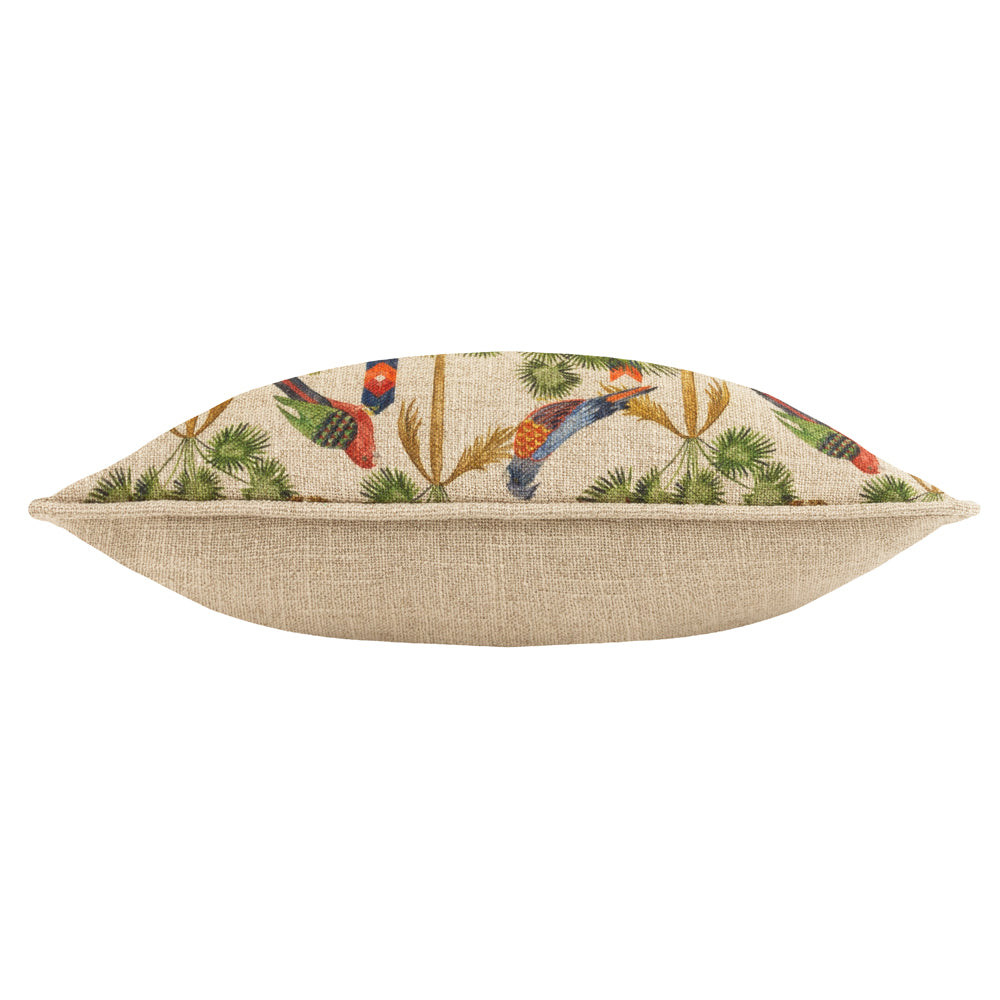 Animal Gold Cushions - Akamba Palm Trees Cushion Cover Olive Wylder