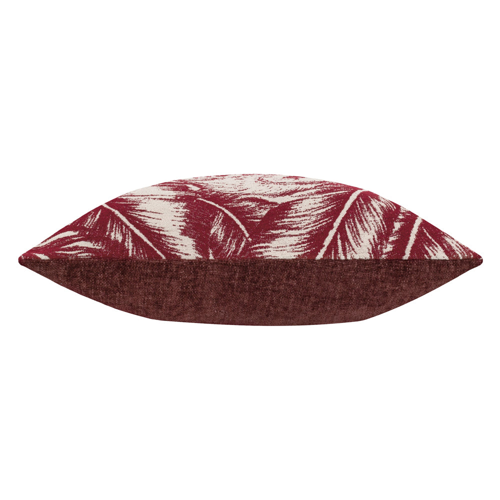Animal Red Cushions - Albus Jacquard  Cushion Cover Redwood Wylder