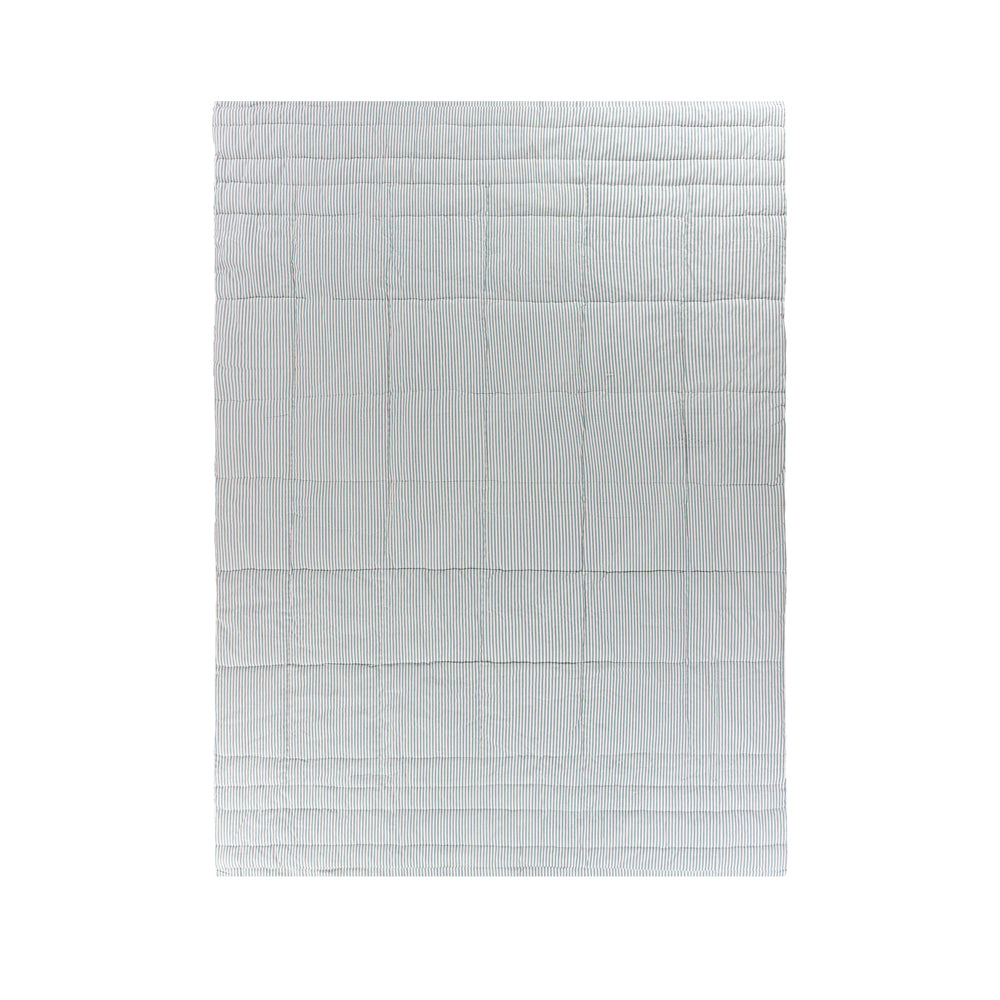 Floral Blue Bedding - Annabelle 100% Cotton Bedspread Blue Wylder