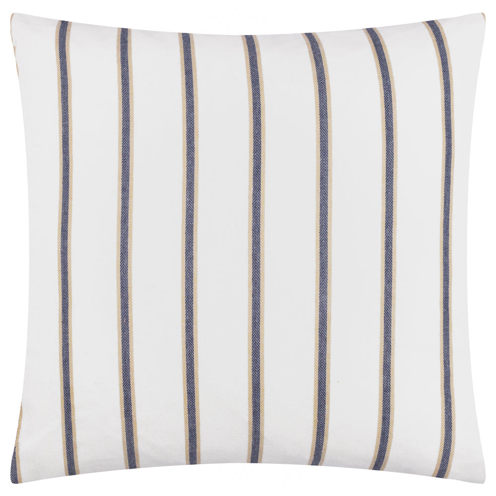 Striped Cream Cushions - Abersoch Regatta Square Cushion Cover Ecru Wylder