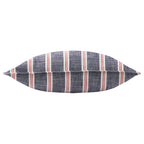 Striped Red Cushions - Abersoch Stripe 100% Cotton Feather Filled Cushion Regatta Red Wylder