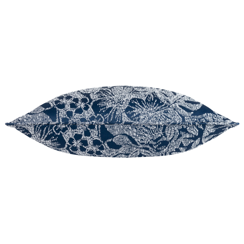 Floral Blue Cushions - Bali  Cushion Cover Midnight Wylder