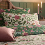 Floral Multi Bedding  - Beatrice Reversible Floral Duvet Cover Set Multicolour Wylder