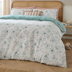 Floral Blue Bedding - Bella Reversible Floral Duvet Cover Set Blue Wylder