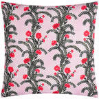 Floral Purple Cushions - Cassis Printed Outdoor Cushion Cover Lilac Wylder Nature
