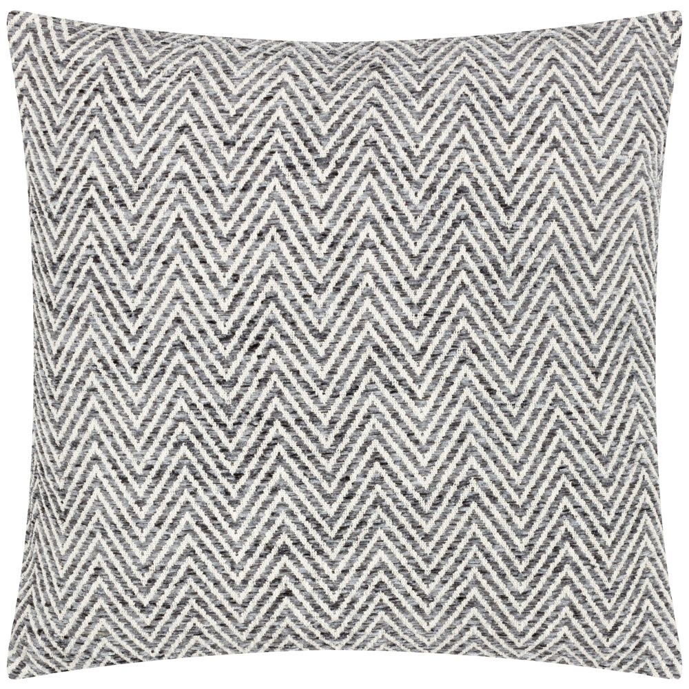  Grey Cushions - Croft Twill Woven Cushion Cover Charcoal Wylder