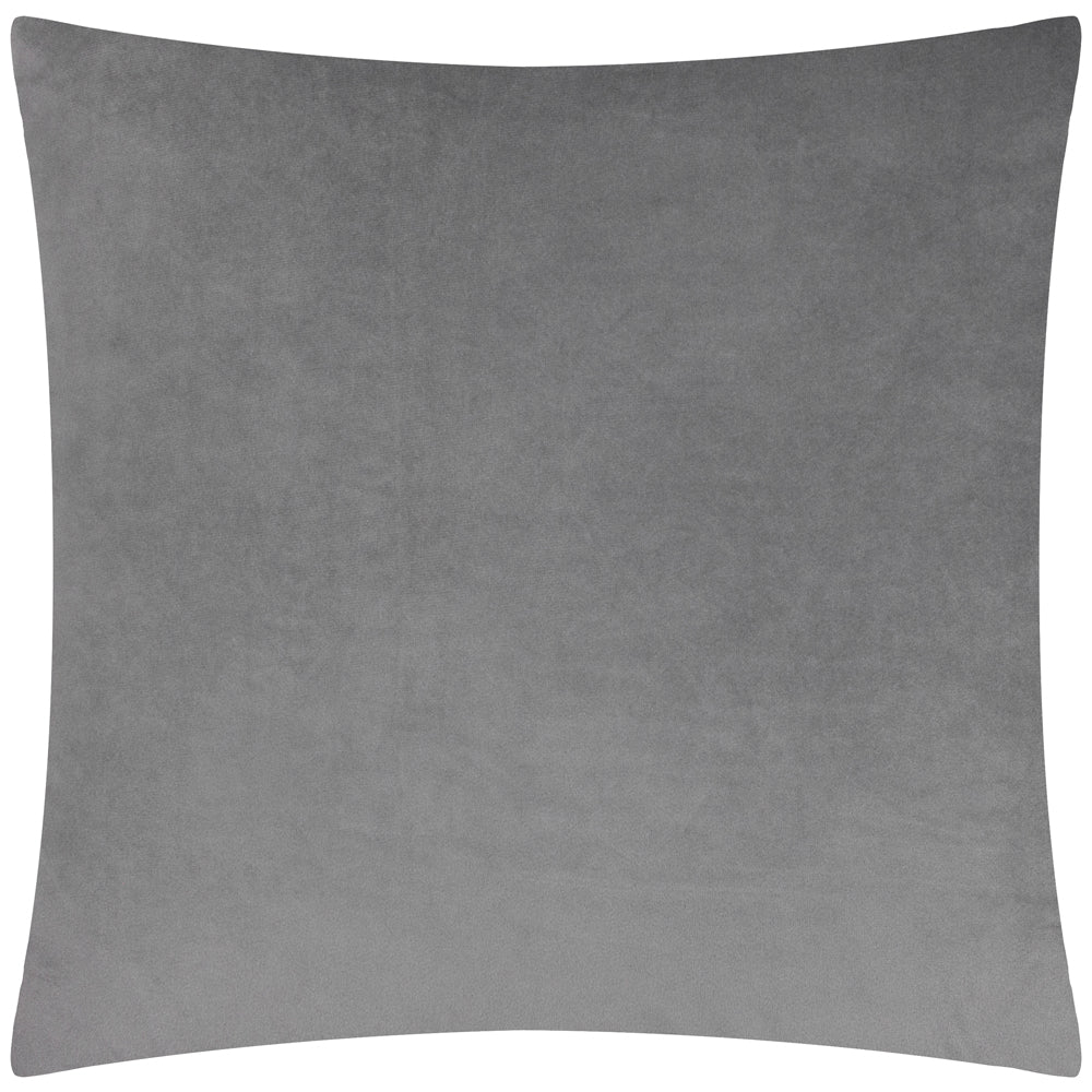  Grey Cushions - Croft Twill Woven Cushion Cover Charcoal Wylder