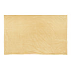 Plain Yellow Bedding - Edie 100% Cotton Velvet Bedspread Butter Yellow Wylder