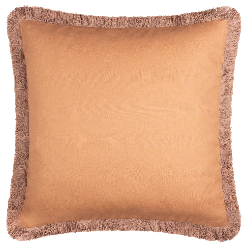 Woodland Green Cushions - Fable Fox and Deer Embroidered Feather Filled Cushion Willow Green Wylder