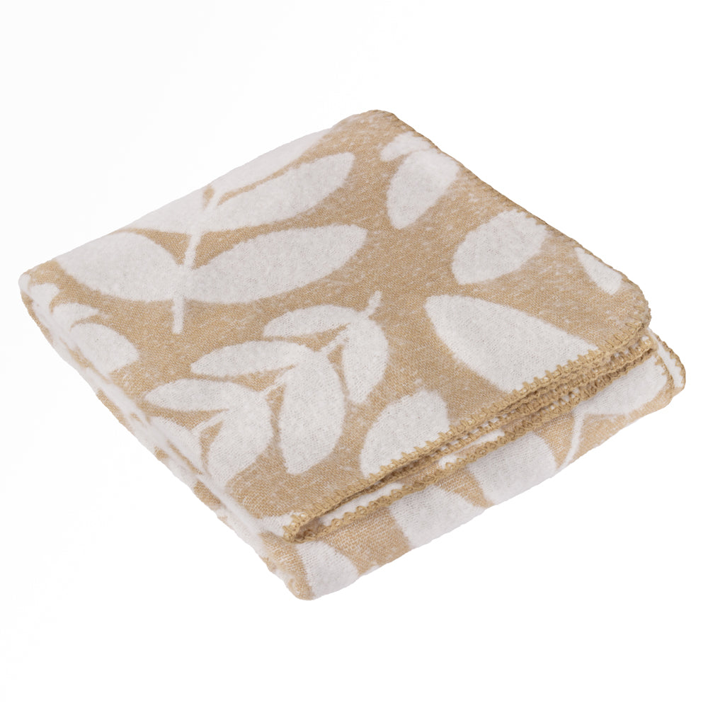 Hazel Woven Throw Oatmeal
