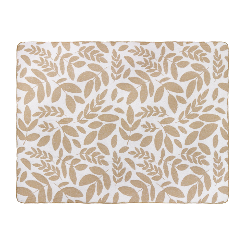 Hazel Woven Throw Oatmeal