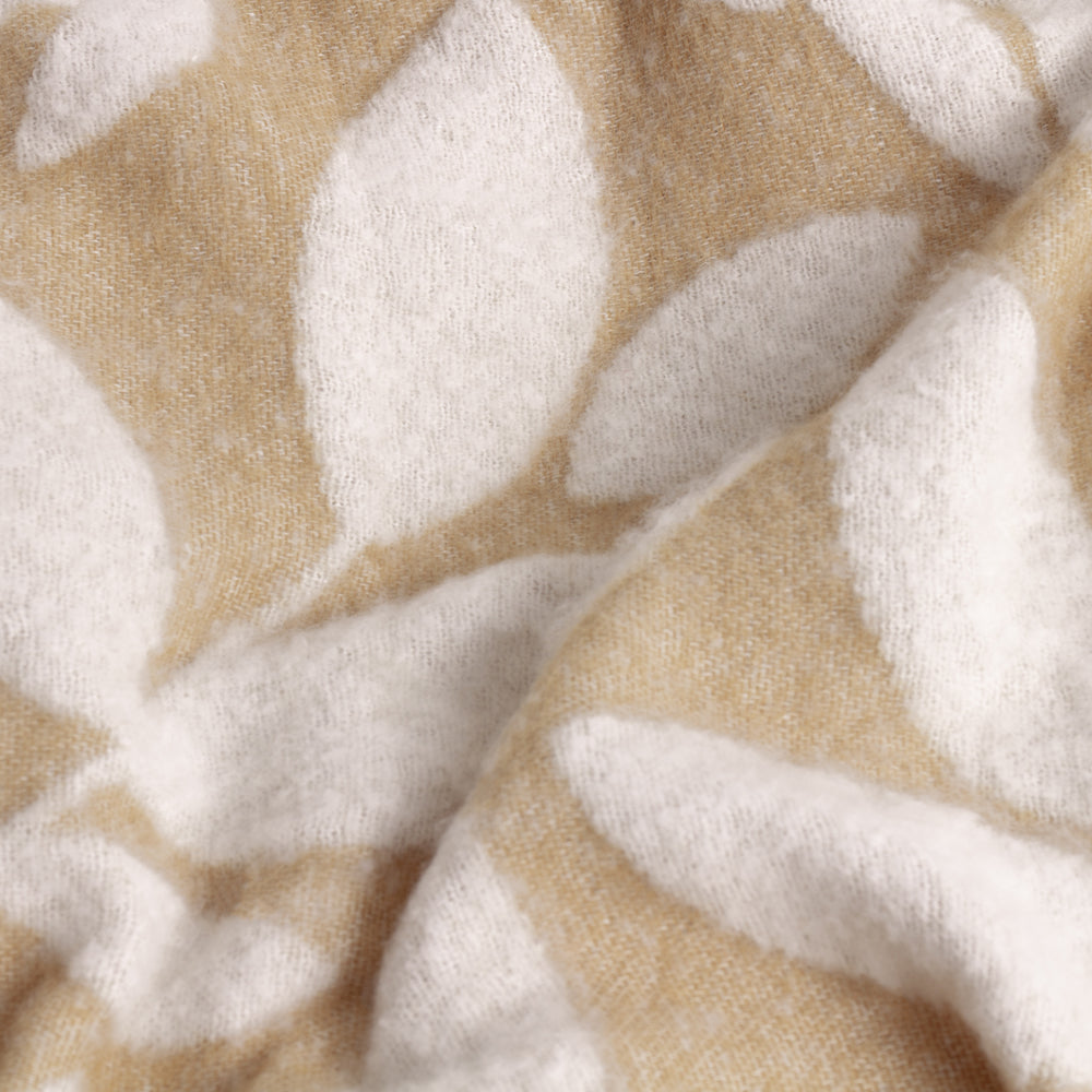 Hazel Woven Throw Oatmeal