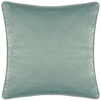 Floral Blue Cushions - House of Bloom Zinnia Bee Cushion Cover Steel Blue Wylder