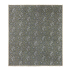 Floral Green Bedding - Hermione Ruffled Cotton Bedspread Moss Wylder