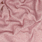 Plain Pink Throws - Isla Woven Tasselled Throw Heather Wylder