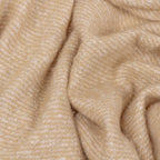 Plain Beige Throws - Isla Woven Tasselled Throw Natural Wylder