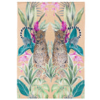 Animal Gold Rugs - Kali Leopards Outdoor Washable Rug Gold Wylder