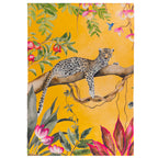 Animal Yellow Rugs - Leopard 120x170cm Outdoor Washable Rug Ochre Wylder