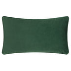 Animal Green Cushions - Meadow Bloom Wilds Chenille Piped Cushion Cover Dark Emerald Wylder