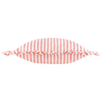 Striped Pink Cushions - Millie Ruffle Striped Outdoor Cushion Cover Pink Wylder