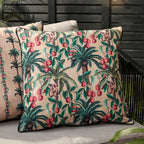 Jungle Beige Cushions - Monkey Palm Monkeys Outdoor Cushion Cover Papyrus Wylder