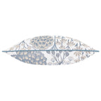 Floral Beige Cushions - Ophelia Floral Jacquard Cushion Cover Wedgewood Wylder