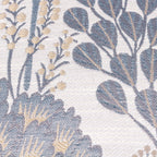 Floral Beige Cushions - Ophelia Floral Jacquard Cushion Cover Wedgewood Wylder