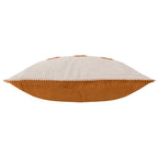 Animal Orange Cushions - Ramble Highland Cow Tufted Cushion Cover Ginger Wylder