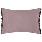 Plain Pink Cushions - Tilly Velvet Cushion Cover Heather/Smoke Wylder