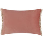 Plain Pink Cushions - Tilly Velvet Cushion Cover Poached Pear/Shell Wylder