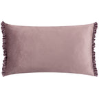 Plain Pink Cushions - Tilly Velvet Cushion Cover Heather/Smoke Wylder