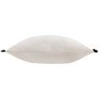 Plain Black Cushions - Tilly Velvet Cushion Cover Lace/Black Wylder