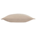 Plain Grey Cushions - Tilly Velvet Cushion Cover Oyster/Lace Wylder