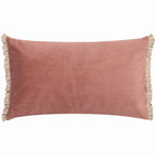 Plain Pink Cushions - Tilly Velvet Cushion Cover Poached Pear/Shell Wylder