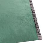 Plain Green Cushions - Tilly Velvet Cushion Cover Sage/Grey Wylder