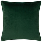 Woodland Gold Cushions - Wild Garden Mushroom Repeat Cushion Cover Gold Wylder