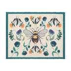Animal Blue Kitchen - Wild Garden Set of 4 Indoor/Outdoor Placemats Multicolour Wylder