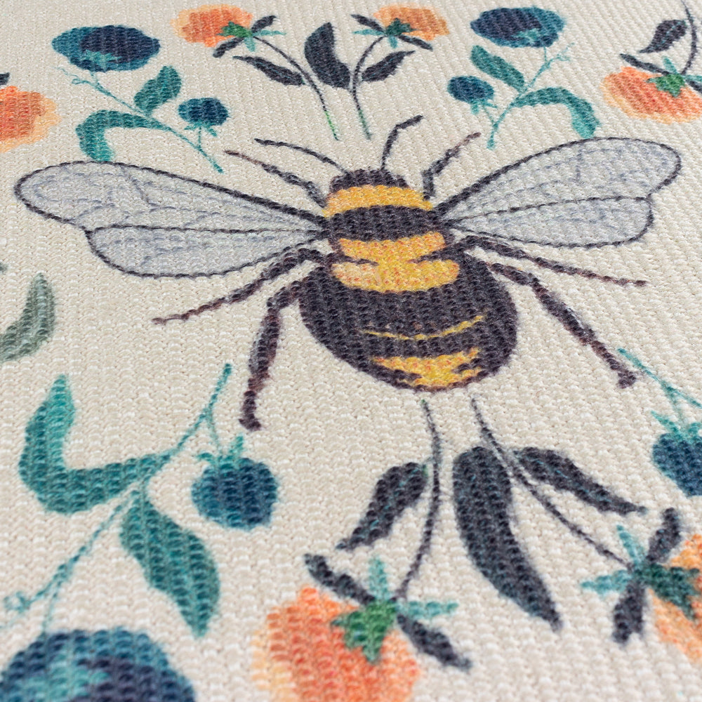 Animal Blue Kitchen - Wild Garden Set of 4 Indoor/Outdoor Placemats Multicolour Wylder