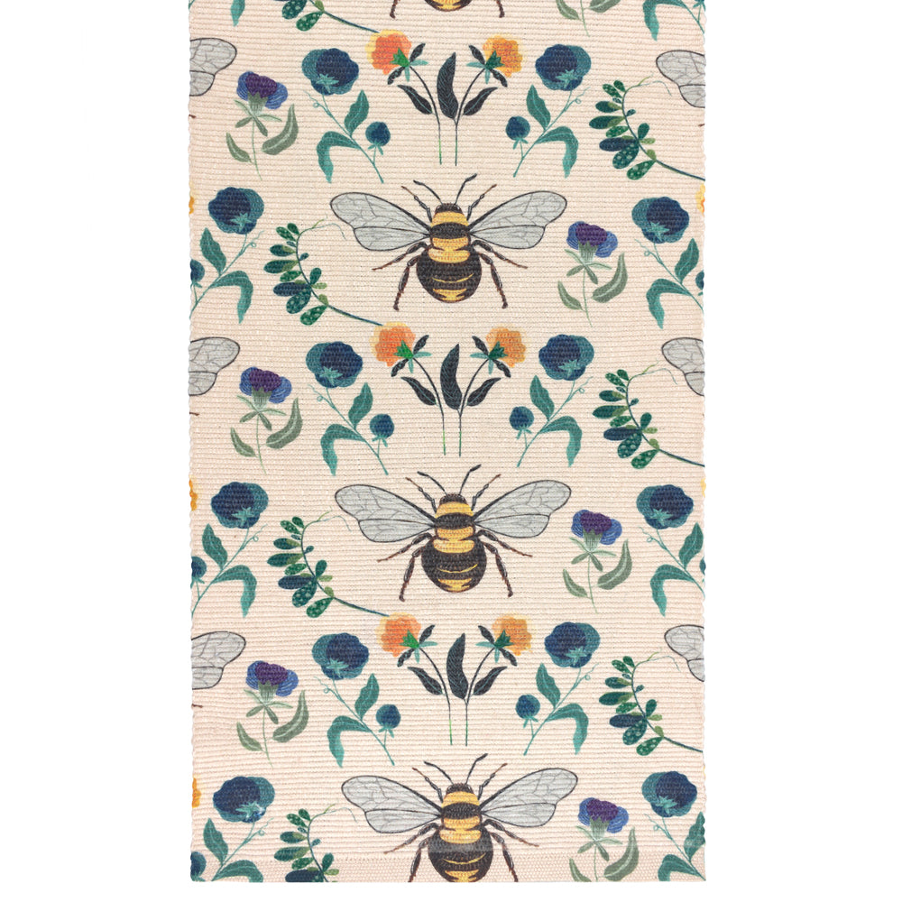 Animal Blue Kitchen - Wild Garden Indoor/Outdoor Table Runner Multicolour Wylder