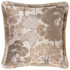 Floral Beige Cushions - Woodlands  Cushion Cover Natural Wylder